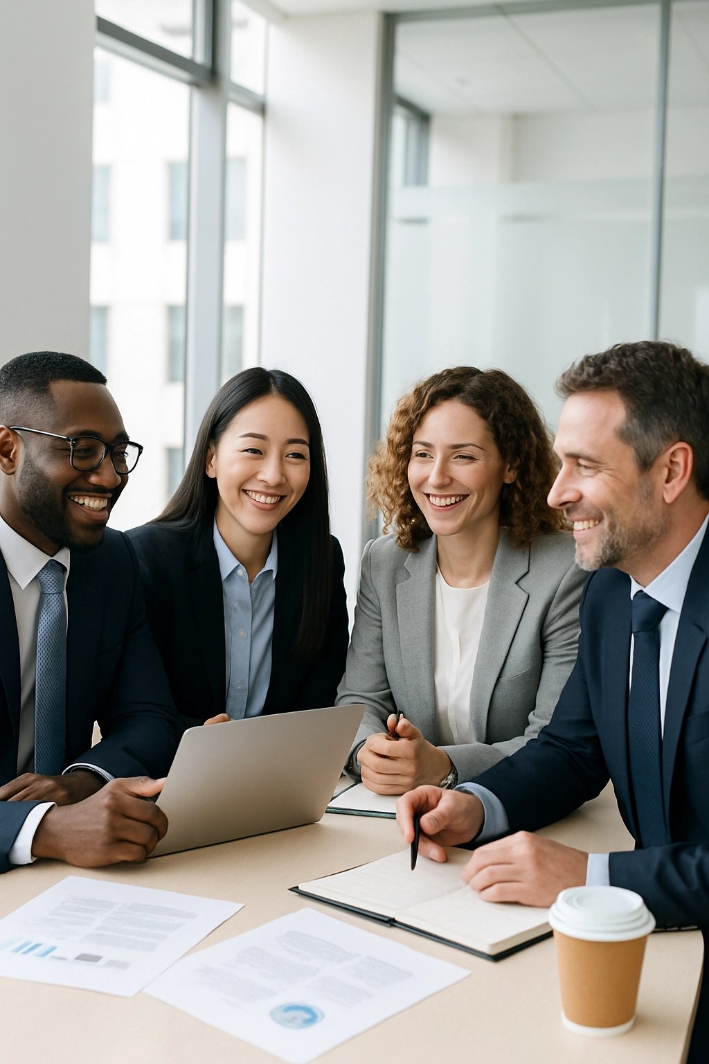 Diverse KGM leadership team collaborating